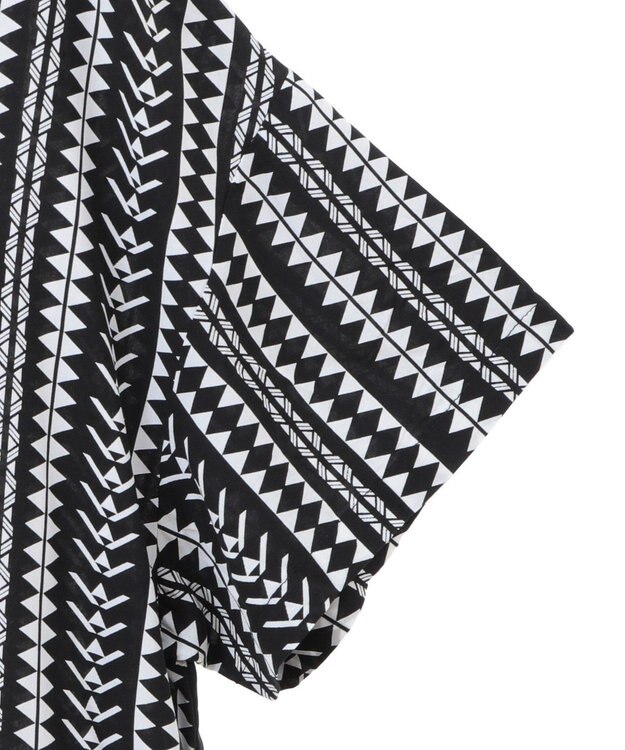 CRAFT STANDARD BOUTIQUE レーヨン総柄シャツ Stripe