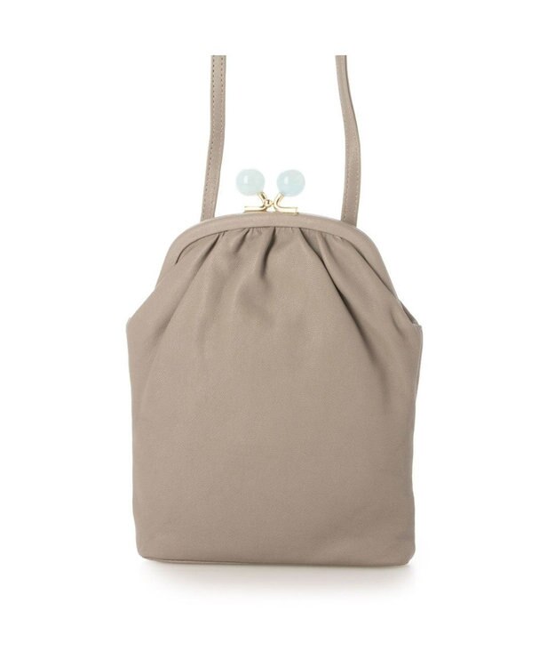 UNBILLION 【テレビ ドラマ着用アイテム】perche ジェムストーンガマグチモバイルショルダー ライトグレー