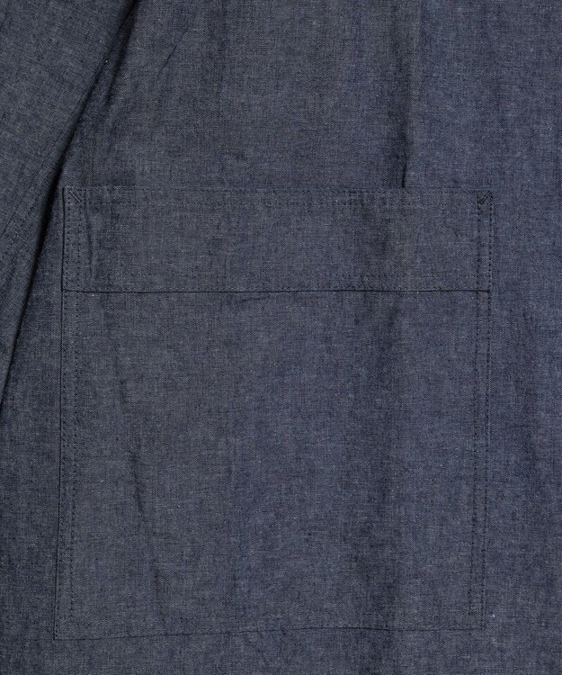 LENO DUNGAREES ATERIER COAT《UNISEX》/ ダンガリーアトリエコート INDIGO