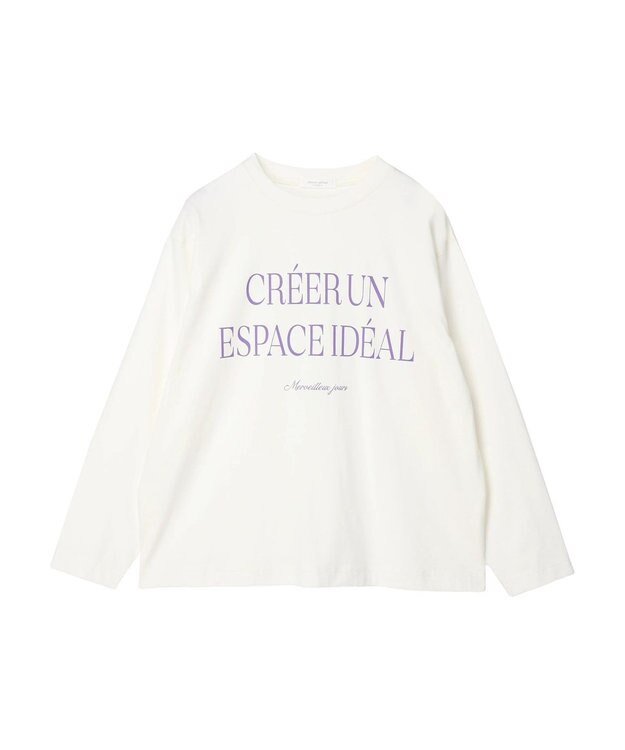 Green Parks オーバーサイズロゴチュニック Off White