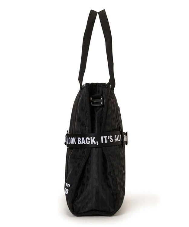 LeSportsac MSGM LG BOAT TOTE/ボートトートブラックジャカード ボートトートブラックジャカード
