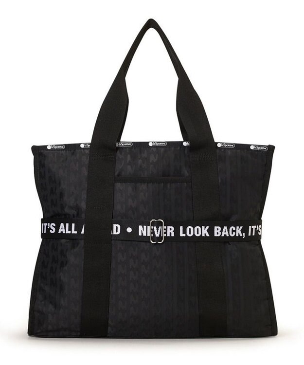 LeSportsac MSGM LG BOAT TOTE/ボートトートブラックジャカード ボートトートブラックジャカード