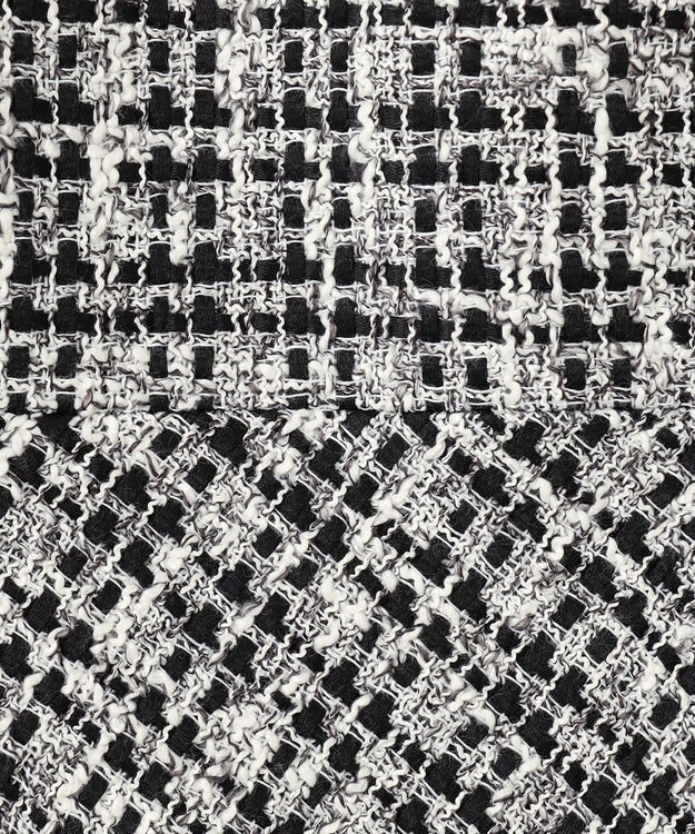 TOCCA 【洗える】SHARBET TWEED ドレス モノトーン系