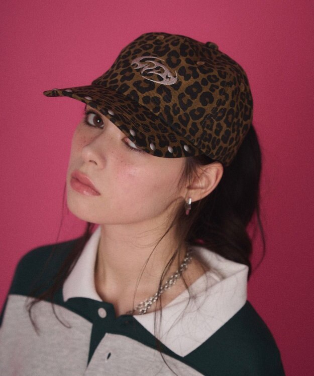 WEGO 【ユニセックス着用ITEM】スタッズロゴキャップ 柄2