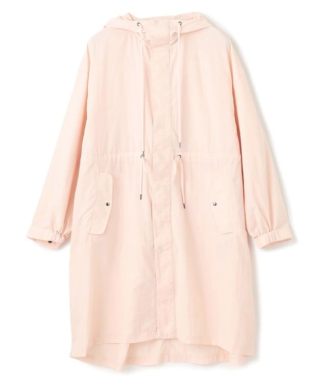 UNFILO ナイロンモッズコート ピンク