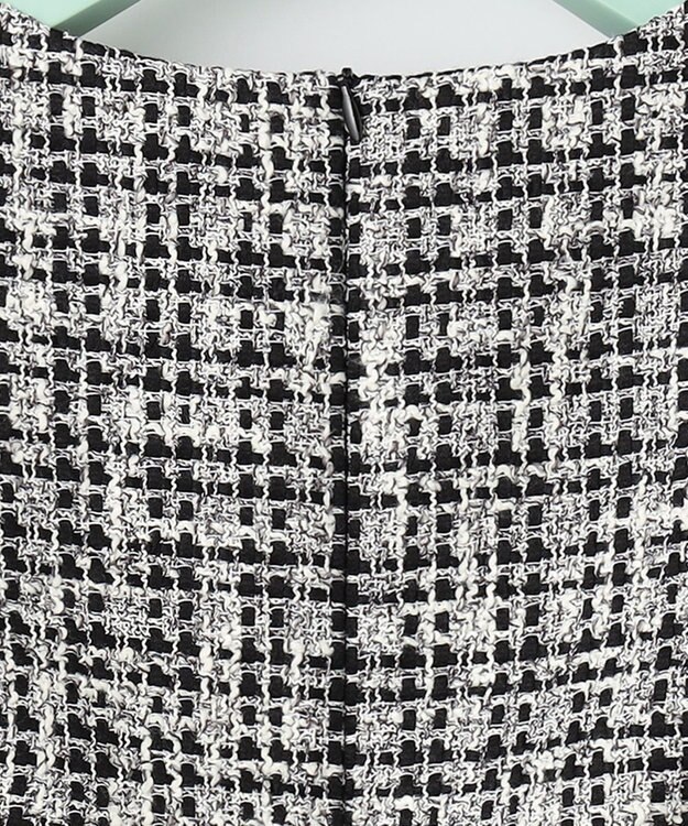 TOCCA 【洗える】SHARBET TWEED ドレス モノトーン系