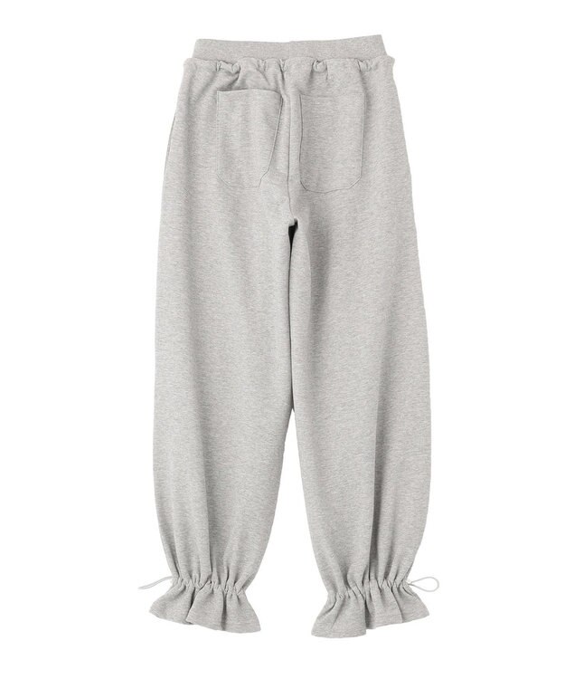 earth music&ecology 裾ドロストスウェットパンツ Gray Mixture