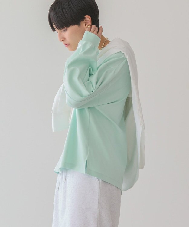 AMERICAN HOLIC 袖ボリュームカットプルオーバー Green