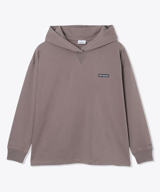 Columbia Columbia/ ウィメンズリラクシングモーメントロングスリーブフーディ /コロンビア Iron