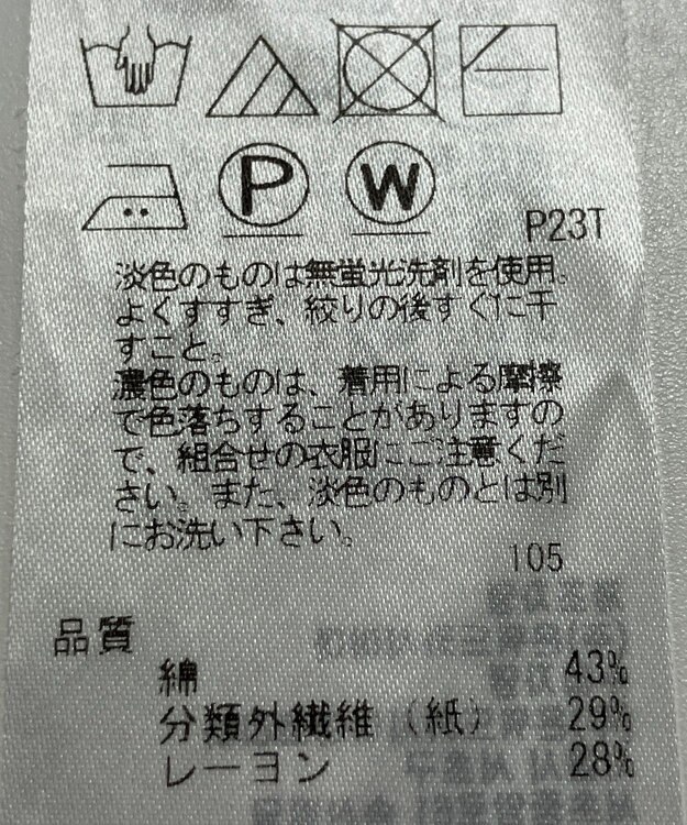 ONWARD Reuse Park 【23区】ニット春夏 ベージュ