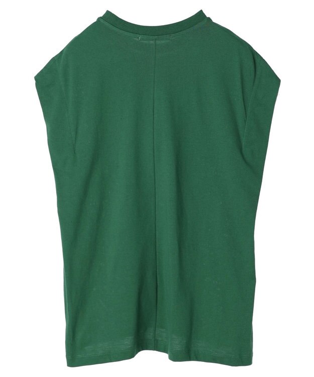 Green Parks Ｂ．サイド刺繍カットプルオーバー Black