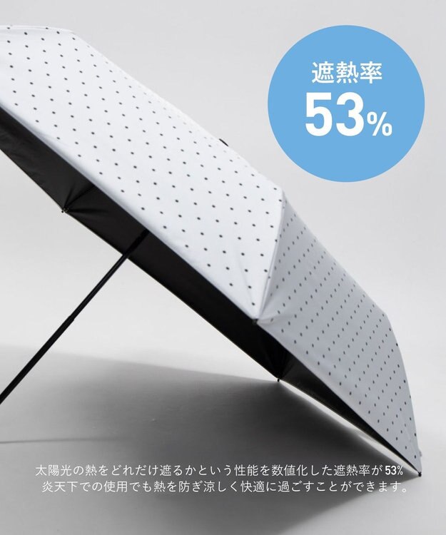 WEGO 【晴雨兼用/折りたたみ傘/日焼け対策/紫外線対策】別注PROTECT　U 柄1