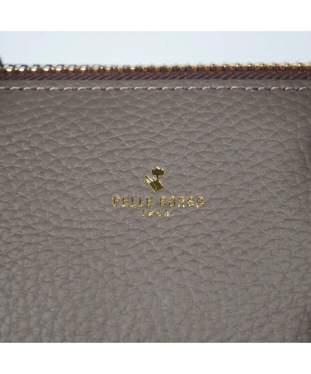 PELLE BORSA 2way ボストンバッグ Reinette レネット 4702 トープ