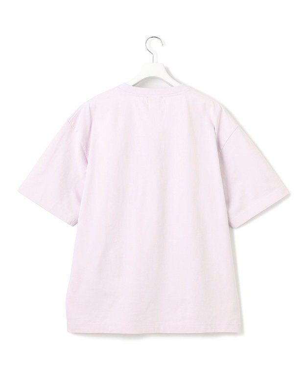 J.PRESS YORK STREET 【UNISEX】YALEブルドックプリント Tシャツ ライラック