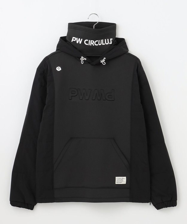 PW CIRCULUS 【MEN】中綿コンビデタッチャブルフーディ ブラック系