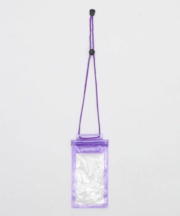 WEGO 防滴スマホポーチC パープル