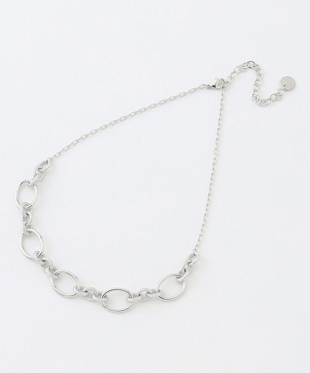 J.PRESS LADIES リング チェーン ネックレス シルバー系