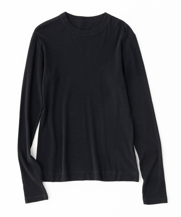 uncrave シアー クルーネックカットソー ブラック