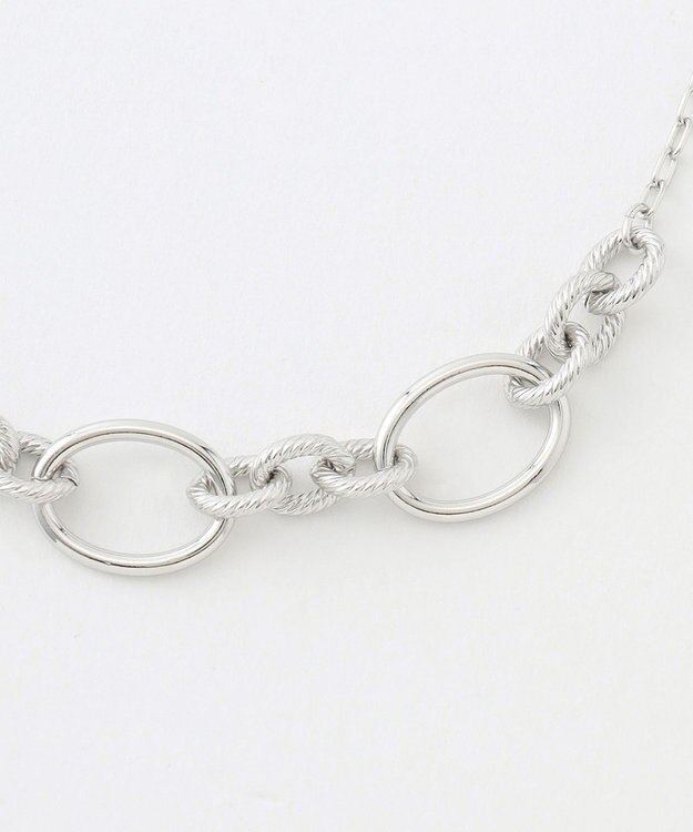 J.PRESS LADIES リング チェーン ネックレス シルバー系