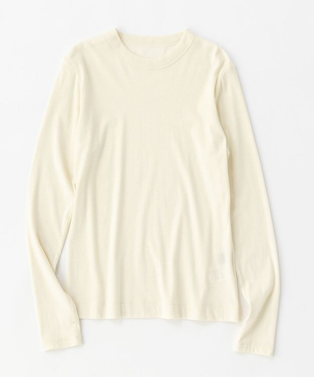 uncrave シアー クルーネックカットソー エクリュ