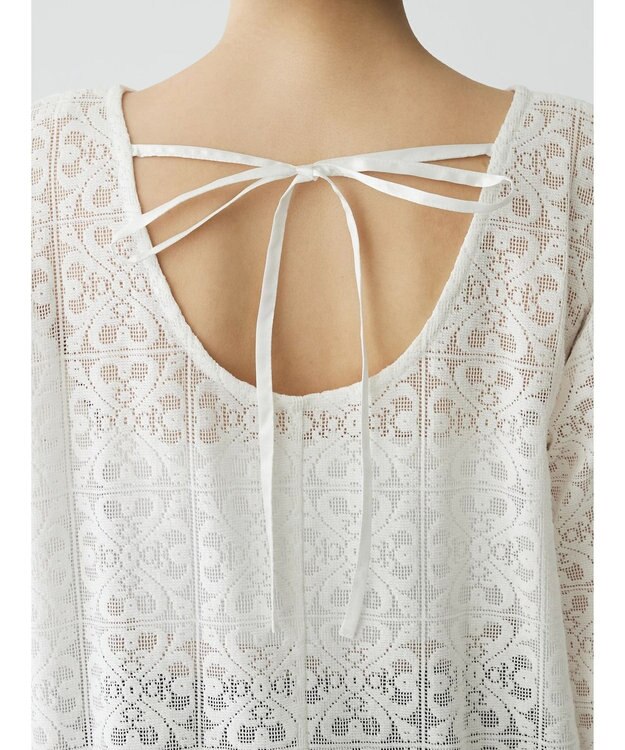 Green Parks AnriettMusee レースロングワンピース Off White