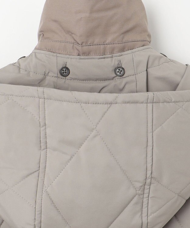 J.PRESS LADIES 【洗える・撥水】プレミアムBasicキルティング ショート コート モカベージュ系