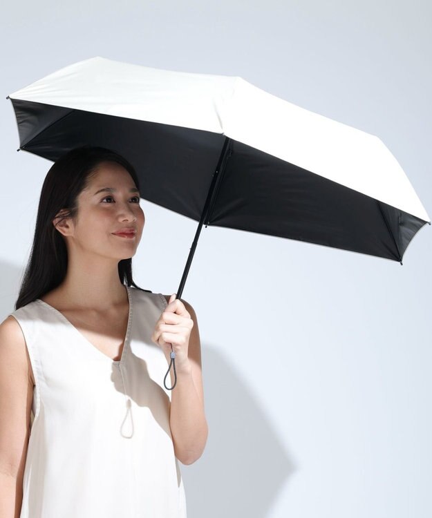 WEGO 【晴雨兼用/折りたたみ傘/紫外線対策/日焼け対策】PROTECT U ライトベージュ