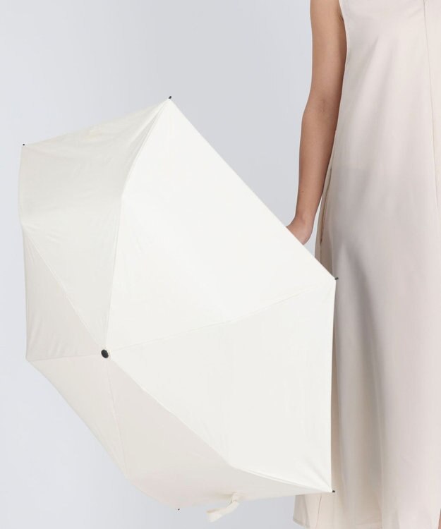 WEGO 【晴雨兼用/折りたたみ傘/紫外線対策/日焼け対策】PROTECT U ライトベージュ