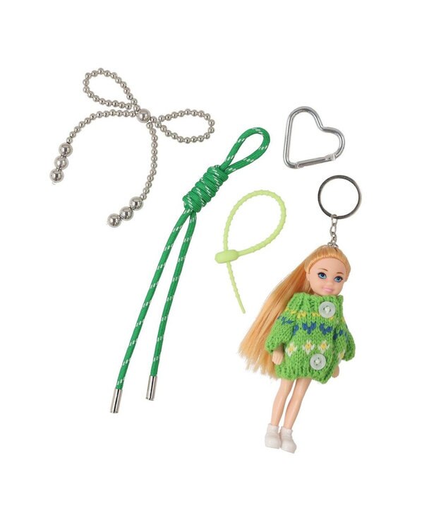 UNBILLION カシュカシュ cachecache / ドールジャラジャラチャーム ブラックアソート