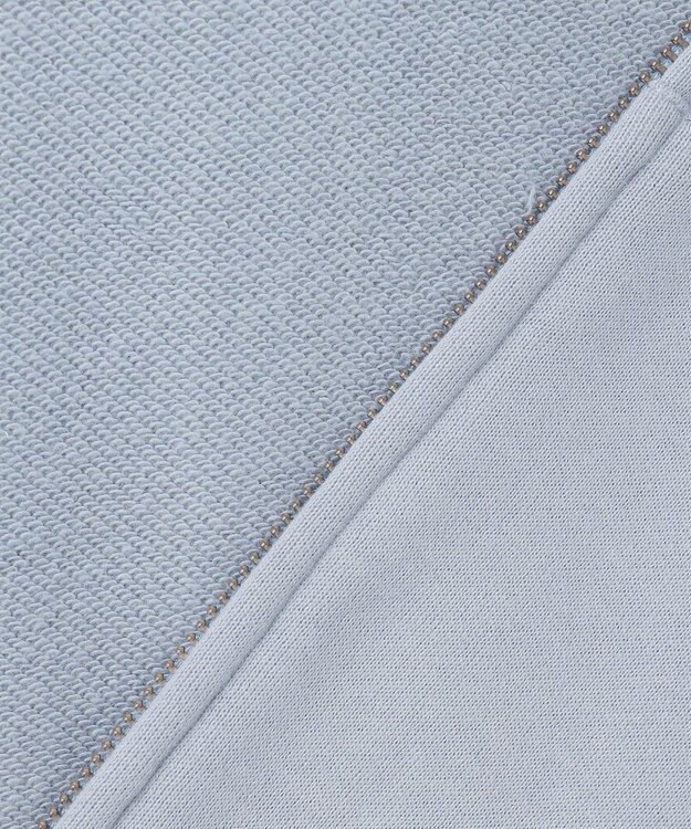 J.PRESS YORK STREET 【UNISEX】裏毛フルジップパーカー ブルー系