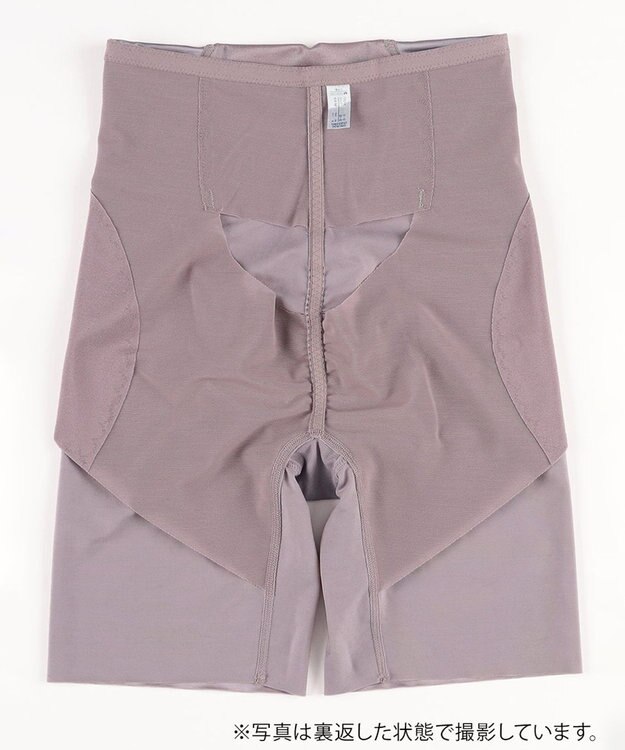 WACOAL ガードル ロング丈 おなかフラット ヒップアップ 骨盤サポート レディース GRC500 /ワコール シェルベージュ