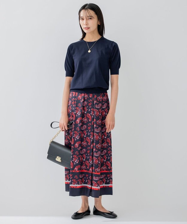 23区 【CLASSY.1月号掲載】スクエアキー ミニ ショルダーバッグ ブラック系