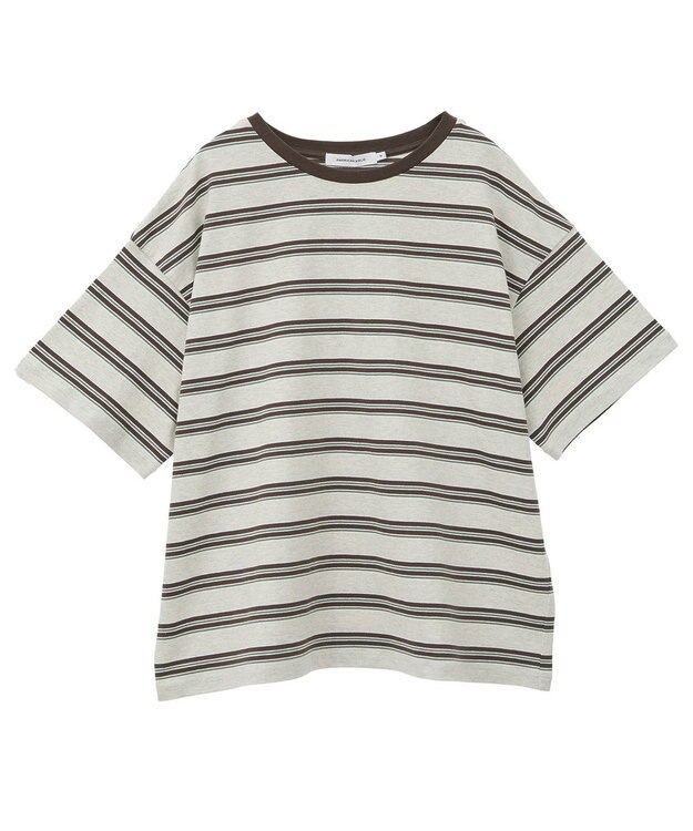 AMERICAN HOLIC レトロボーダープルオーバー Gray