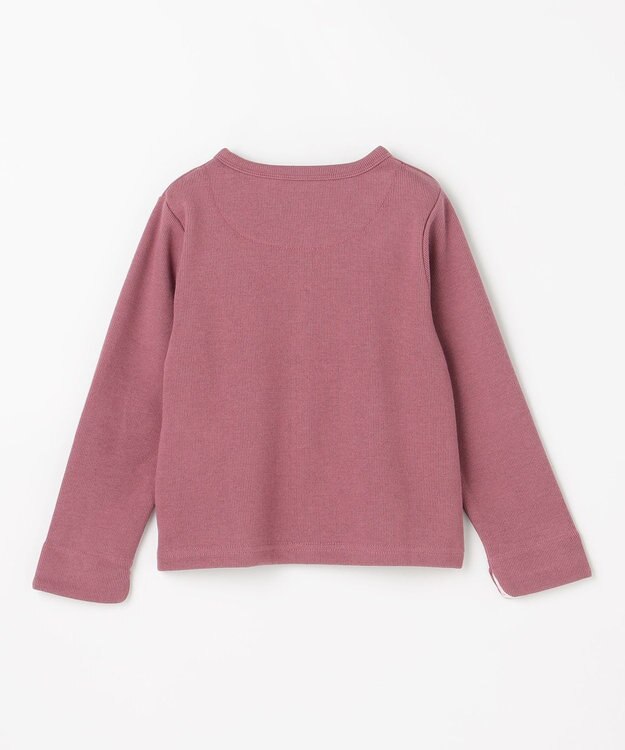 ANY KIDS まいにちスナップカーディガン ピンク