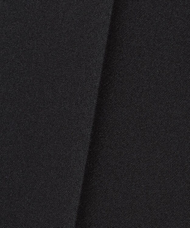 J.PRESS LADIES L 【セットアップ対応・洗える】DRYウーステッド テーパード パンツ ブラック系