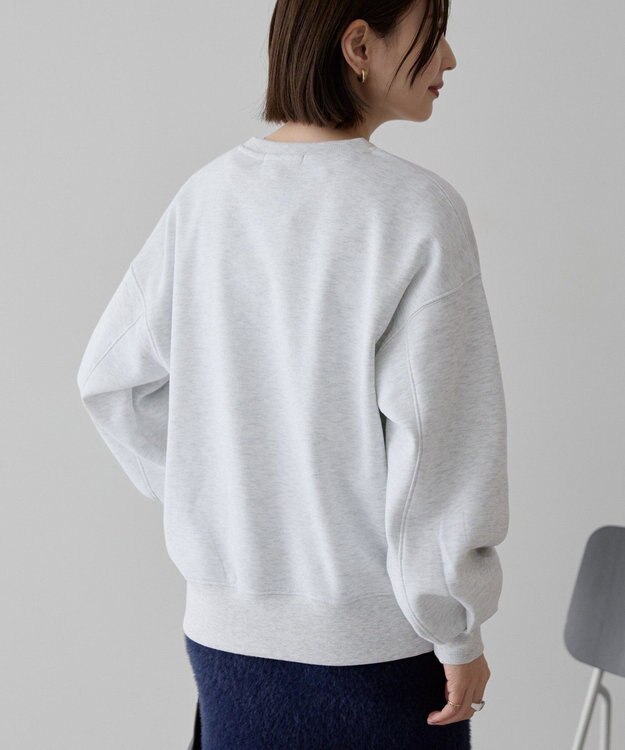 AMERICAN HOLIC カレッジロゴ裏起毛プルオーバー Gray Mixture