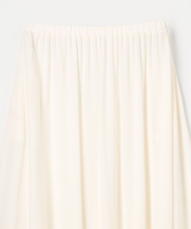 NAVE 【Nave 　洗える・接触冷感】ジャージースリットスカート アイボリー系