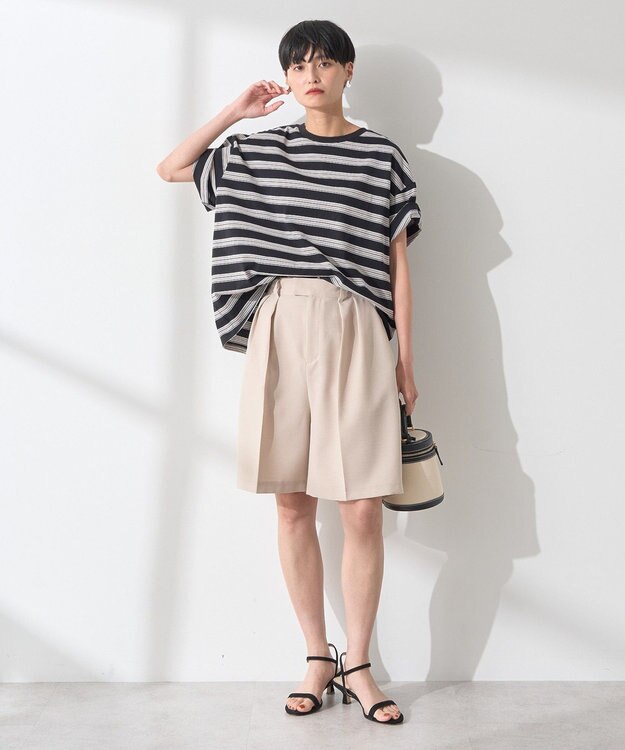 AMERICAN HOLIC レトロボーダープルオーバー Black