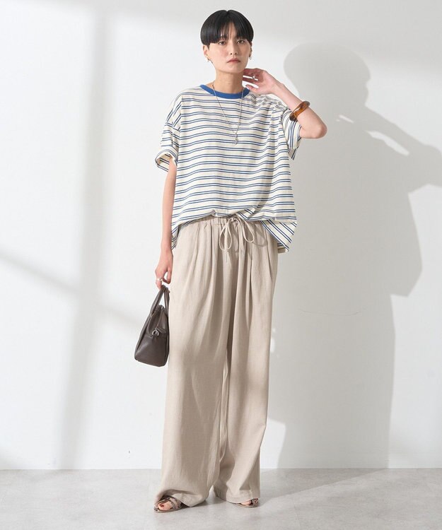 AMERICAN HOLIC レトロボーダープルオーバー Ivory