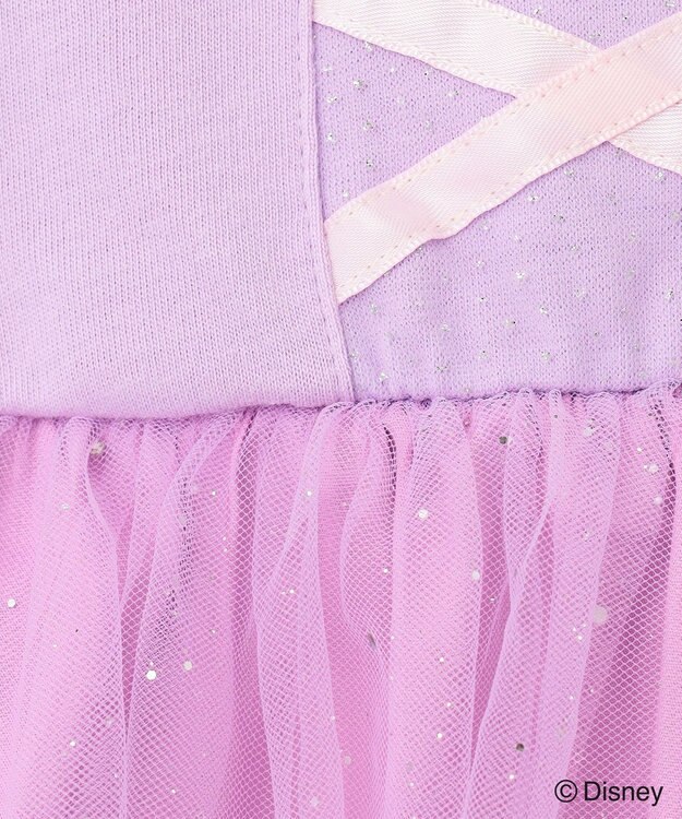 ANY KIDS 【ディズニープリンセス】ドレス風 ワンピース ラベンダー<ラプンツェル>