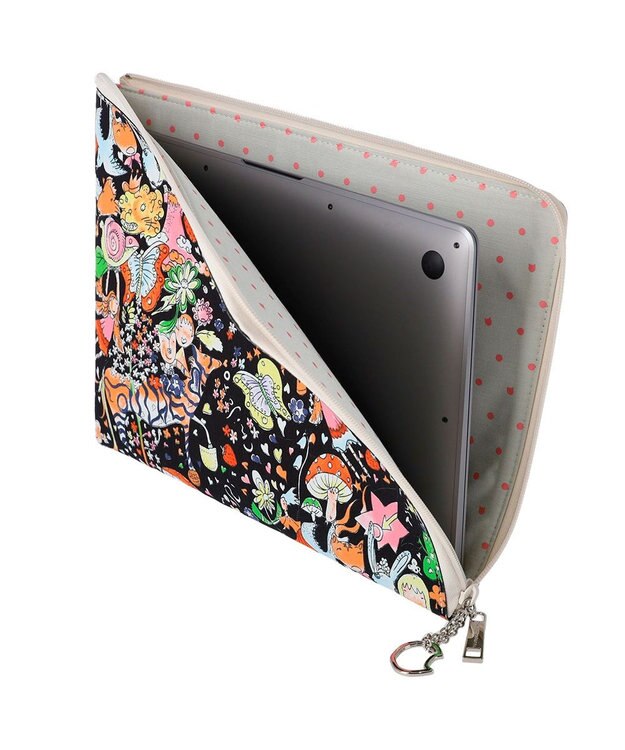 tsumori chisato CARRY プリントミックスPCケース モバイルケース/カバー マルチ
