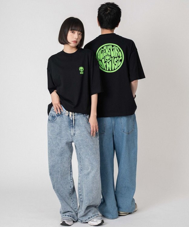 WEGO 【ユニセックス着用ITEM/SMLXLサイズ展開】アソートグラフィックT（SS） 柄29