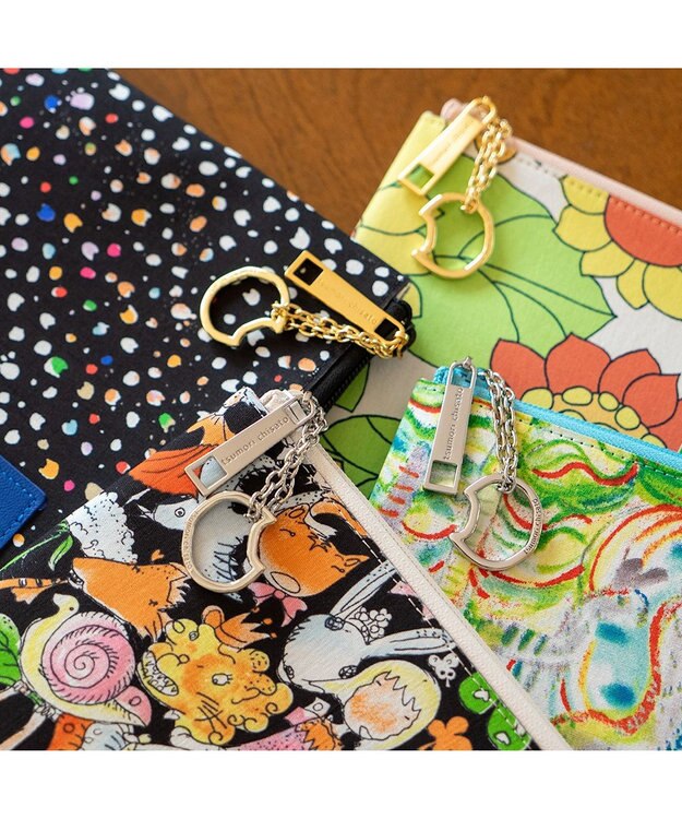 tsumori chisato CARRY プリントミックスPCケース モバイルケース/カバー マルチ