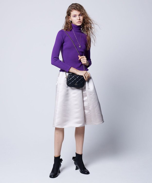 TOCCA 【洗える！】RESONATE タートルネックプルオーバー パープル系