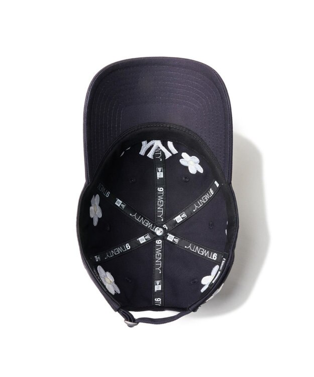 WEGO 【ユニセックス着用ITEM】NEWERA　920　MLB　FLOWER　EMB ネイビー