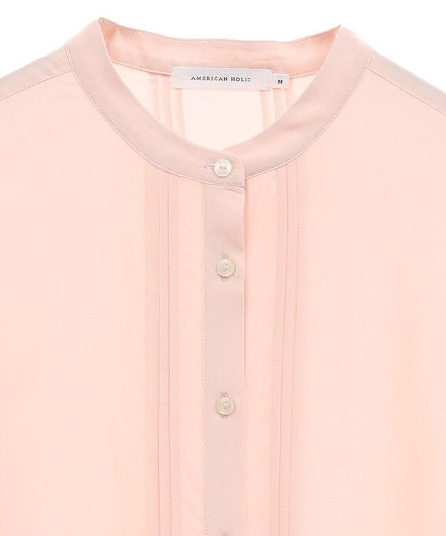 AMERICAN HOLIC サラックールタックブラウス Pink