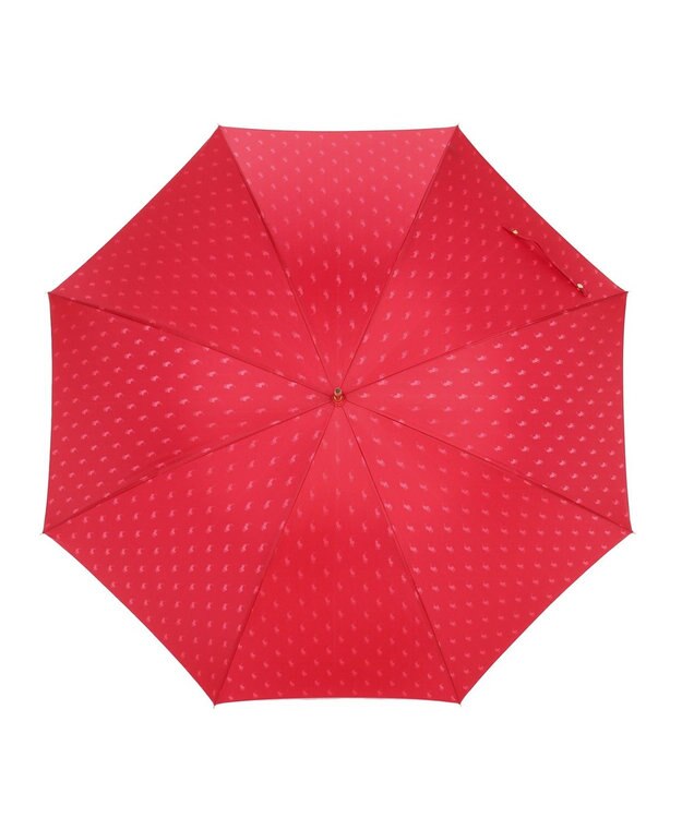 MOONBAT POLO RALPH LAUREN（ポロ ラルフローレン） 長傘 PPジャカード レッド