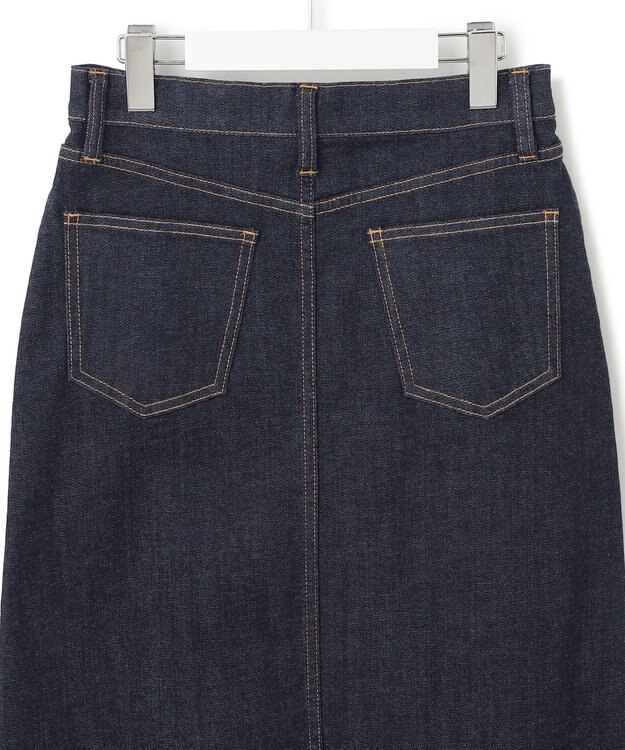 23区 L 【Oggi4月号掲載/洗える】23区DENIM ストレッチ デニムスカート ネイビー系