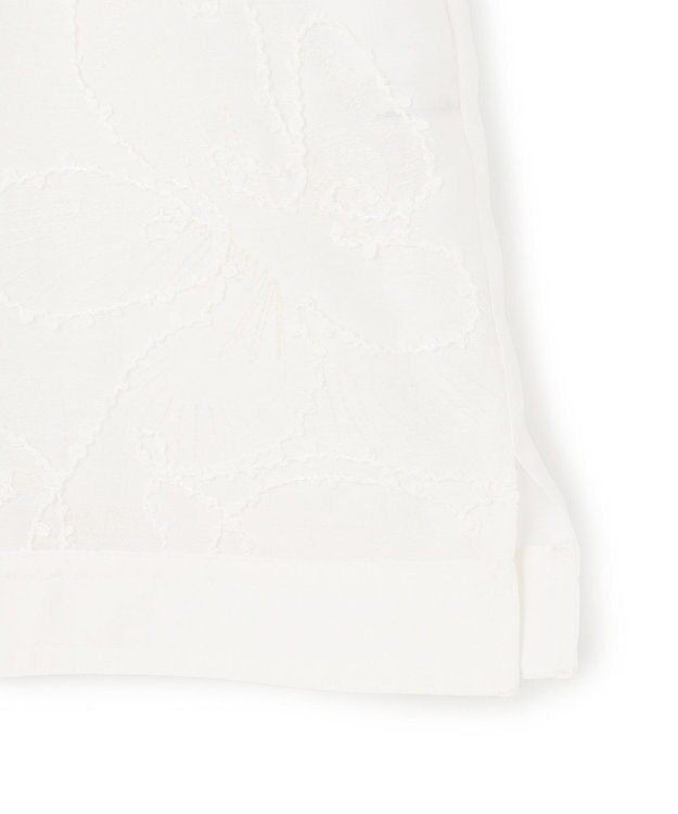 23区 【先行予約】シアーエンブロイダリー キャミソール コンビ Tシャツ ベージュ系