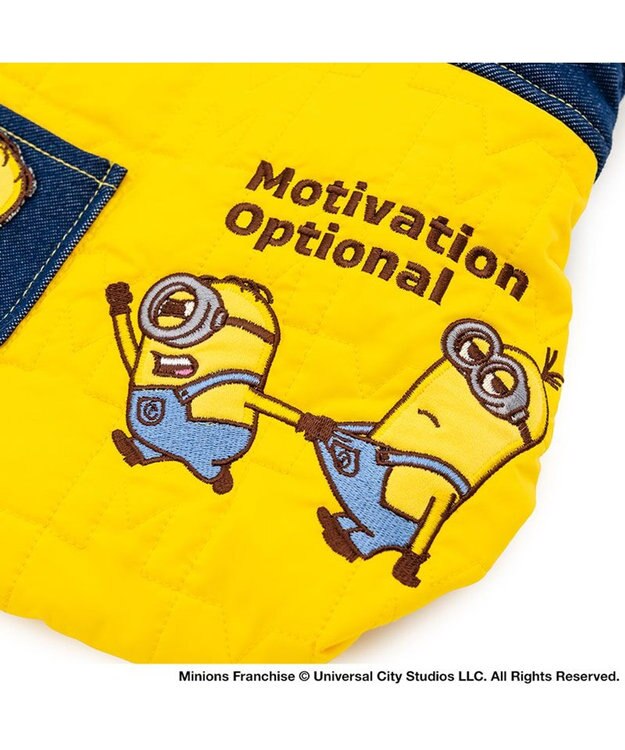 PET PARADISE ミニオン ボブ 遠赤外線 脇開き ベスト 小型犬 イエロー